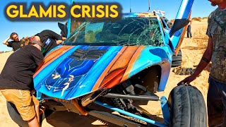 Close Call! Sandrail Flips Wild (The Aftermath)
