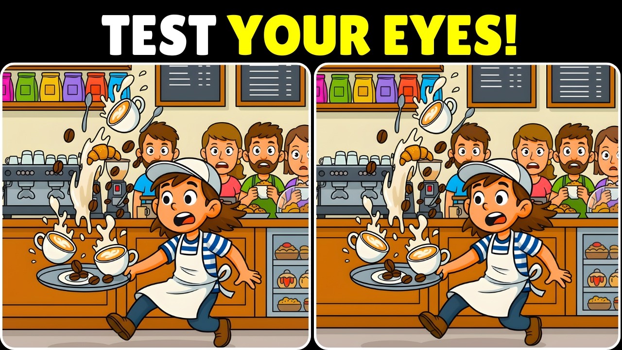 Найдите отличия, как гений 🧠🤓 — Большинство людей здесь терпят неудачу! 