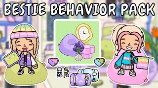 OUT NOW! 🥳🎉 Bestie Behavior Furniture Pack 💜 Toca Boca New Update 🩵TOCA GIRLZ