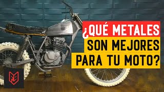 Metalurgia para motocicletas  ¿Por qué acero, aluminio o titanio?