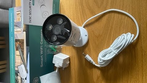 SV3C 2K Wi-Fi Security Camera Outdoor