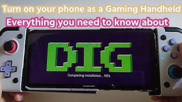 Using Dig Frontend as your Default Launcher and TURN your phone into a handheld| DIY handheld series