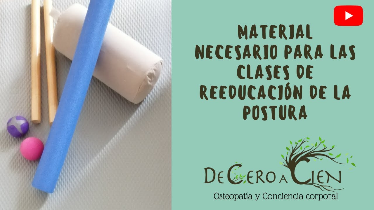 Material a recopilar para las clases de conciencia corporal y reeducación de la postura