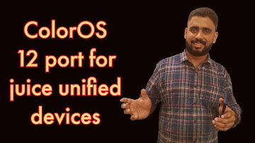 ColorOS 12 port for juice devices  | Android 11 R