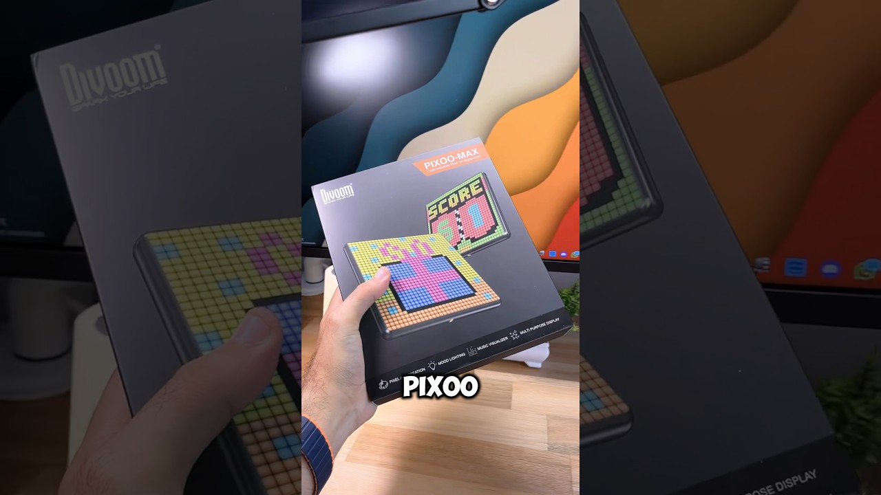 Divoom Pixoo-Max 32x32 Pixel Art LED Display for Room Decor