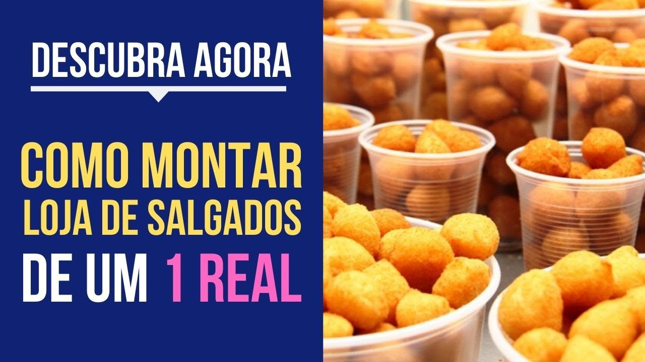 Aprenda a Ganhar 6 Mil Reais Fazendo Salgados em Casa!