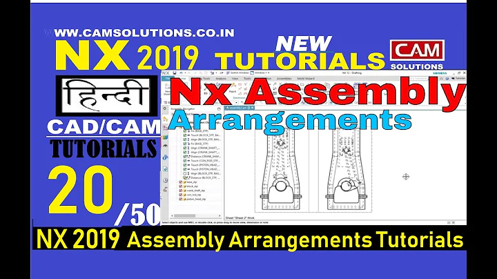 NX Assembly Arrangements Tutorials | Nx Assembly Tutorials for Beginners