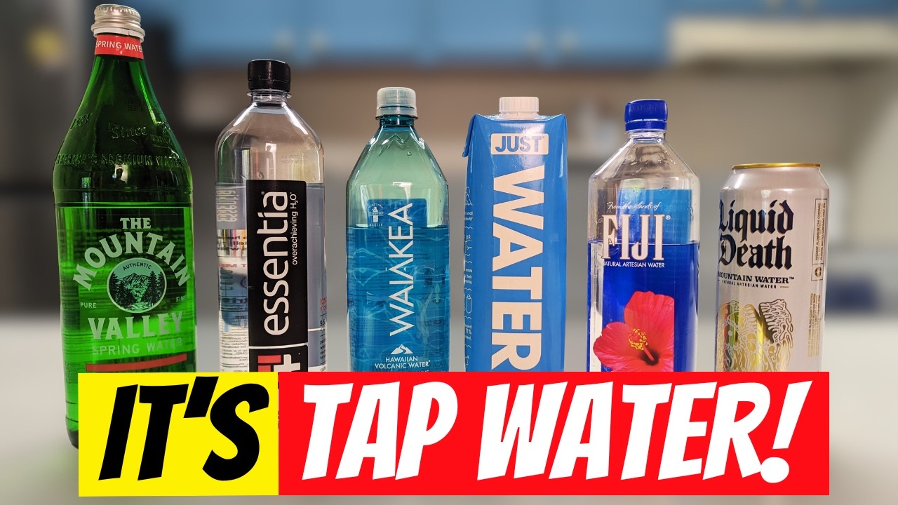 Bottled Water is Literally a SCAM
