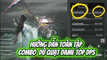 Comno Dù + Quạt sát thương top DPS cho AE newbie thích bắn nhau trong thế giới kiếm hiệp