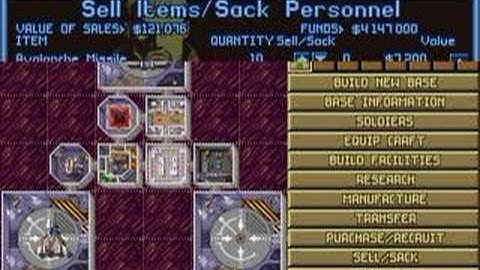 X-COM speed run segment 1 - Base Set Up