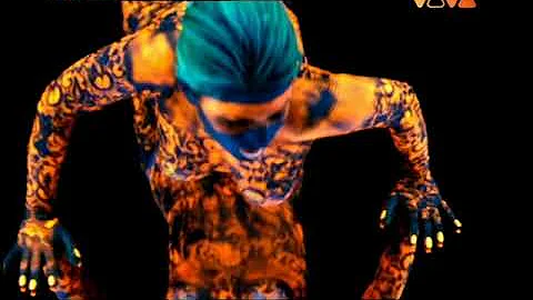 Jeanette Biedermann   Bodypaint Undress to the Beat
