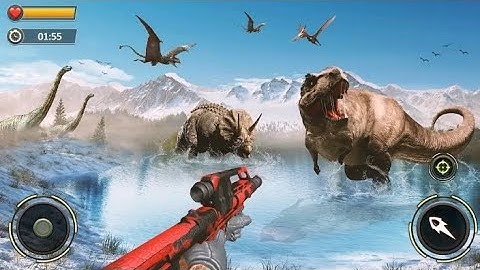 Dinosaurs Hunter 3D Android Gameplay #1