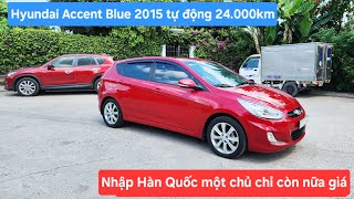 Hyundai Accent Blue 1.4 đời tự động 24.000km một chủ giá 299 xiền | Ô Tô Lê Ân Sài Gòn