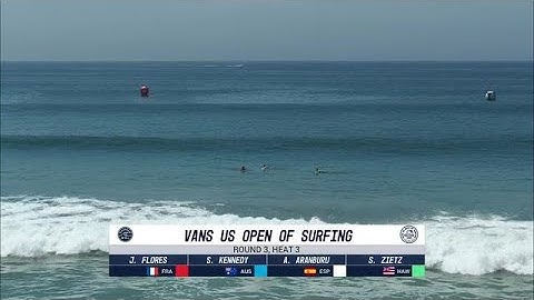 Vans US Open of Surfing: Round Three, Heat 3