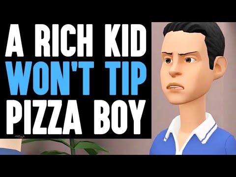 RICH Kid WON'T TIP Pizza Boy, He Lives To Regret It - Dhar Mann