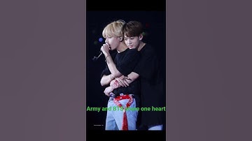 Army and BTS share one heart 💜 | BTS English song | #bts #taekook #short #kpop #trending  #btsarmy