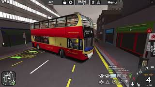 (CROYDON V1.3 TESTING+ PART ROUTE) 468 from Croydon Town Centre- Delta Point in Enviro 400 Selekent