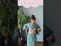 6月の暑い日は綿着物♪ワンピースみたいに気軽に着ちゃうコーディネート