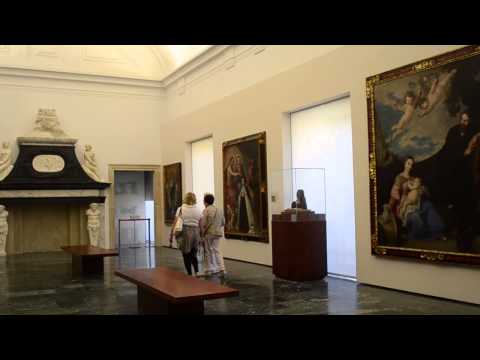 Video: Descripción y fotos del Museo de Bellas Artes de Granada - España: Granada
