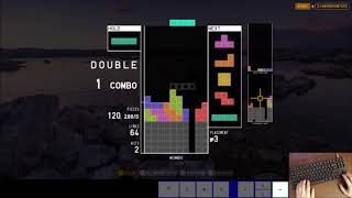 TETR.IO Quickplay - Expert Gameplay - Double All Clear End