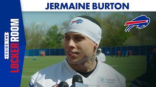 Jermaine Burton On Rookie Minicamp | Buffalo Bills
