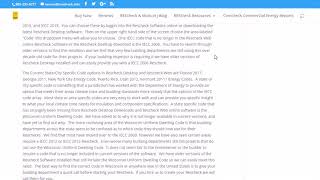 Rescheck Code Options in Rescheck Web and Rescheck Desktop