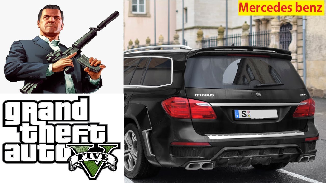 Micheal drive his new Mercedes Benz off roading | mode | GTA 5 | PC