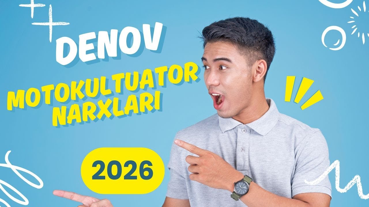 Мотокултуатор нархлари 2026.  4К // Denov Motoblok Narxlari 2026. 4K
