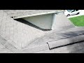 Checking for shingle or other roof damage.