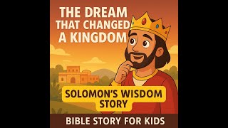 The Boy King Who Asked for Wisdom 👑 | King Solomon’s Dream | Bible Story for Kids