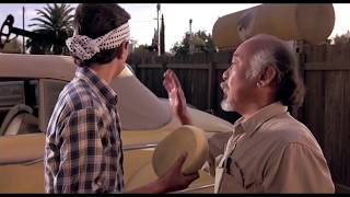 The Karate Kid 1984 - Washing The Cars 44 Hd