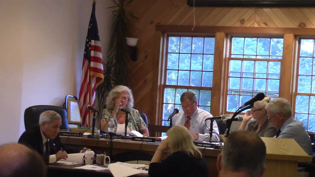Hopkinton Town Council Meeting July 5, 2016 YouTube