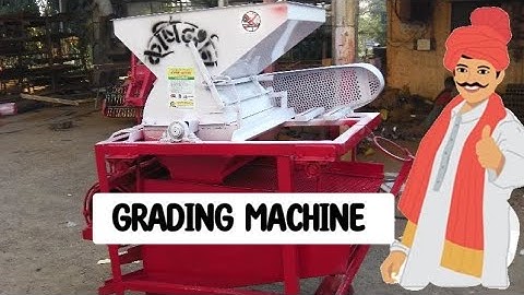 Seeds grader tractor opretar | Seeds Cleaning, Grading Machine