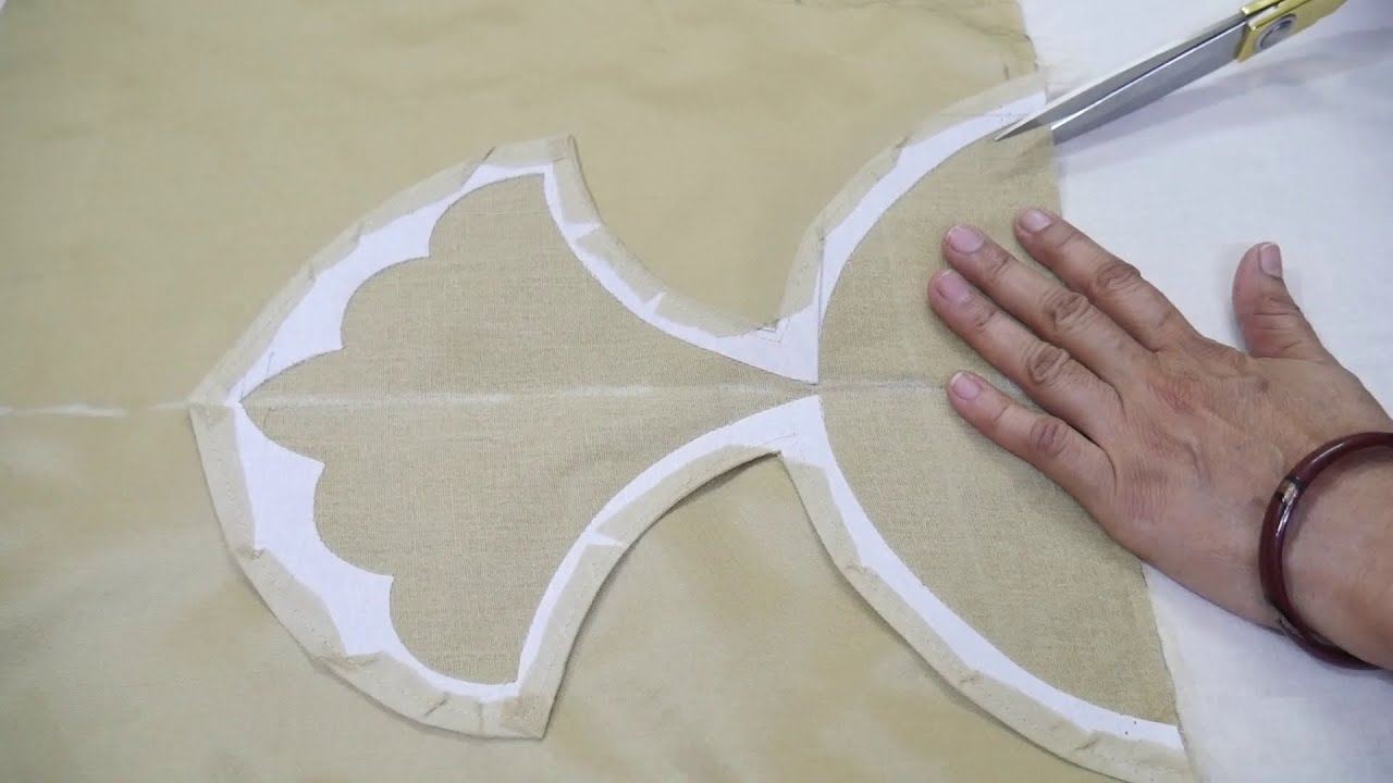 Very Beautiful and Easy Back Neck Design for Suit/Blouse Cutting and Stitching