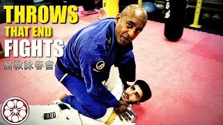 End a Fight in Seconds without Throwing a Punch: Double Over Hook Throw for Street Fights