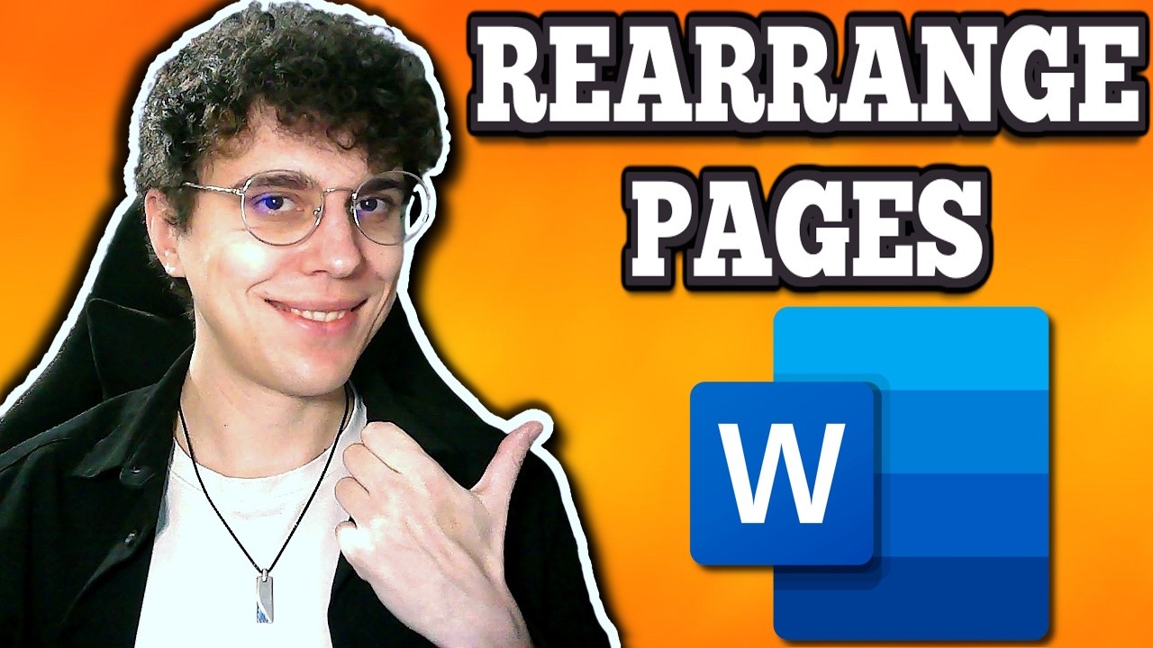 How To Rearrange Pages In Microsoft Word (2026) - YouTube