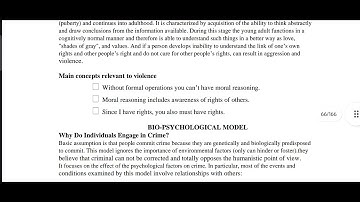 PSY513 Lecture 17 Forensic Psychology Short Lecture VU Lectures