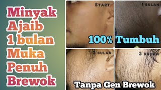 Cara Ampuh Menumbuhkan Brewok Dan Jenggot 100% Tumbuh