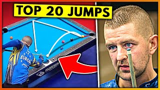 Top 20 BEST Jump Shots in Pool Billiard HISTORY