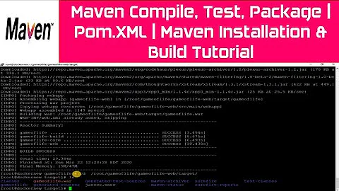Maven Compile, Test, Package | Pom.XML | Maven Installation & Build Tutorial