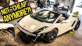 Here's How Much It Costs To Fix My Cheap Lamborghini's HORRIBLE Paint Job