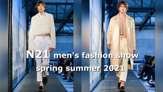 N21 men&#39;s fashion collection spring summer 2021