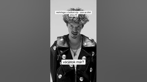 milyen érzés, hogy nem értitek a gyereketeket? mehringer x balkan vip - szar az élet