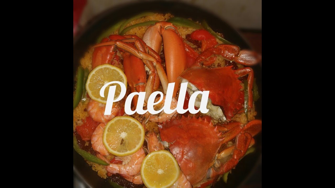 seafood paella recipe YouTube