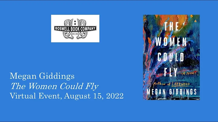 Megan Giddings Event for The Women Could Fly - Bos...
