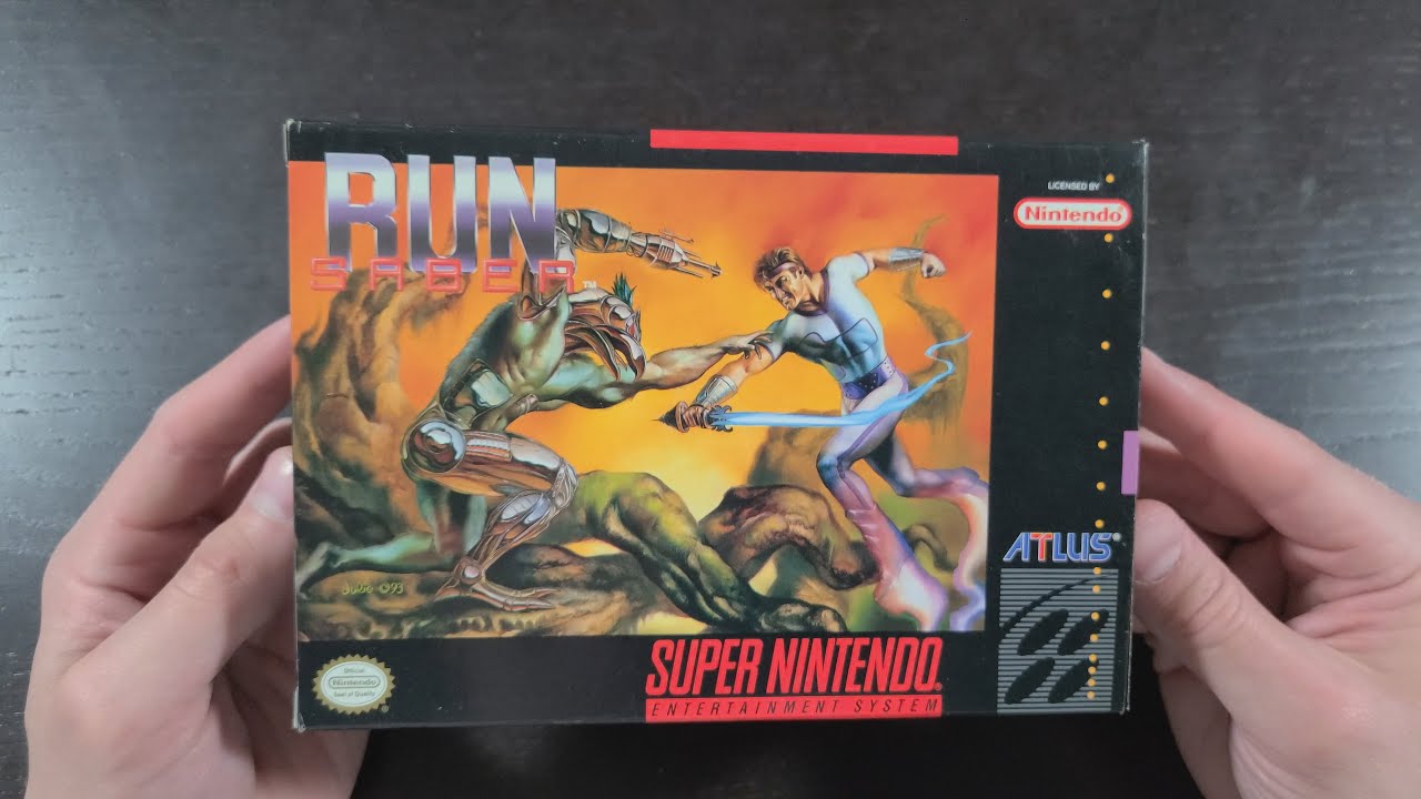 RUN SABER - UNBOXING AND FIRST IMPRESSIONS [4K] SNES - YouTube
