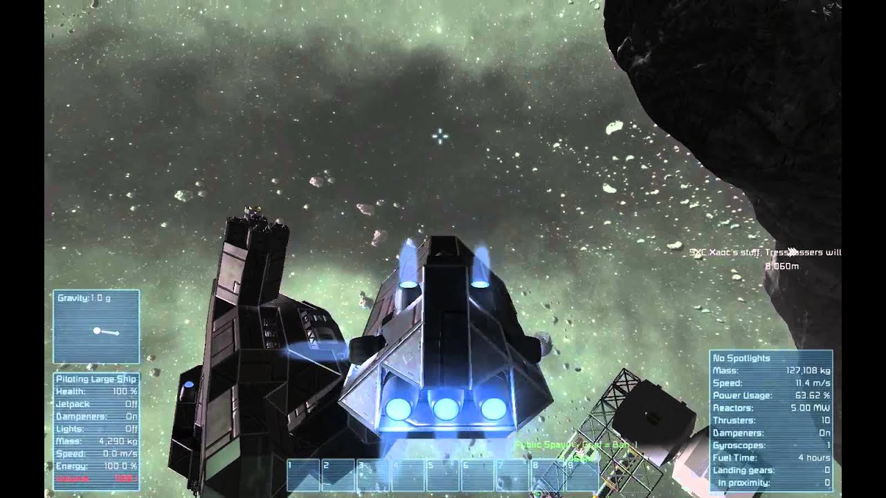 Space Engineers - Survival - Modular ship Continued - YouTube