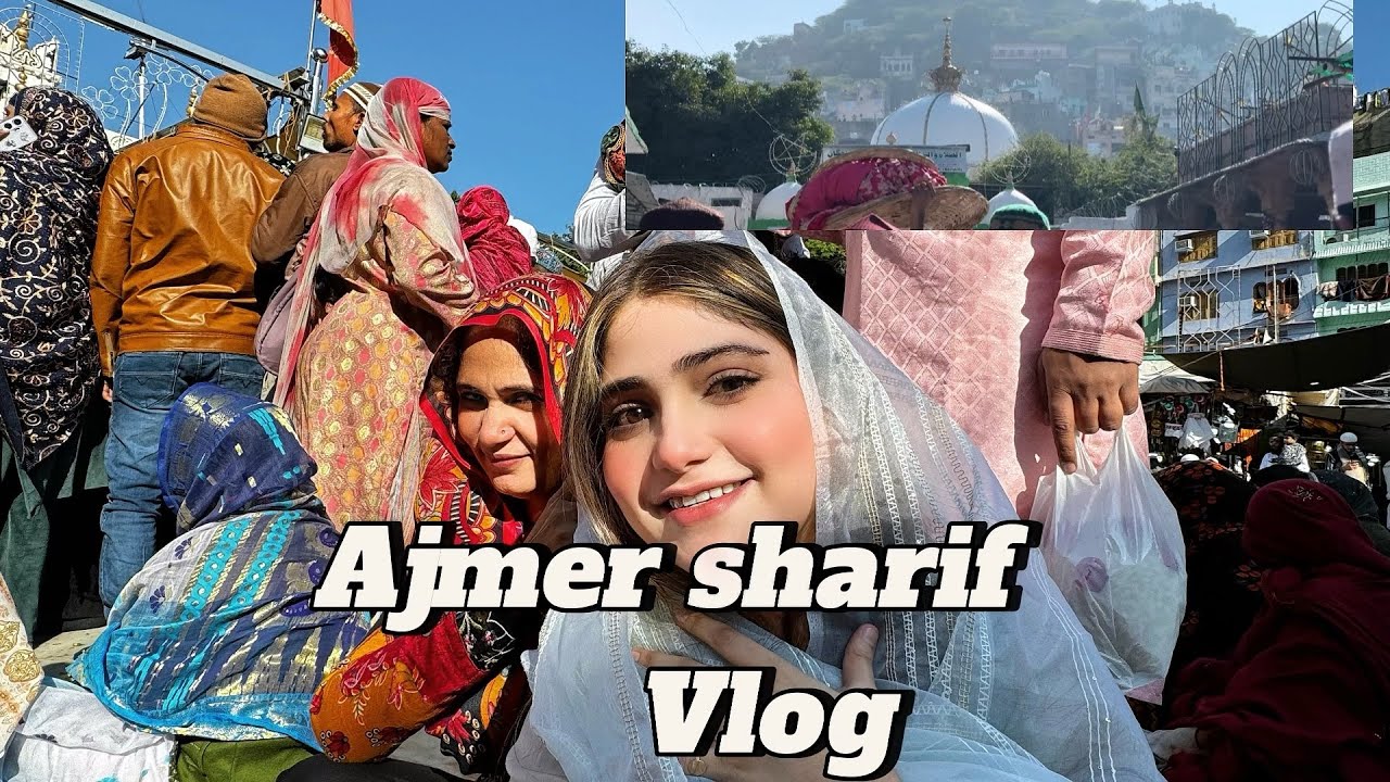 Ajmer sharif pouch gye ❤️// crowd bhai jada hai // thandi baapre😱🥶// missfalak