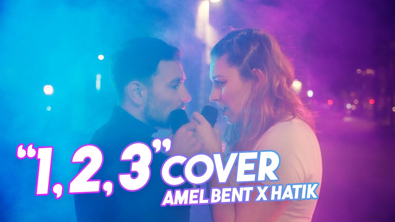 "1,2,3" - Amel Bent X Hatik (Cover) - YouTube