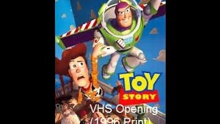 Vhs Opening To Toy Story 1996 Print